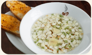 MIXED VEGETABLE CLEAR SOUP