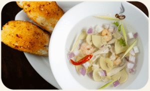 THAI CHICKEN CLEAR SOUP