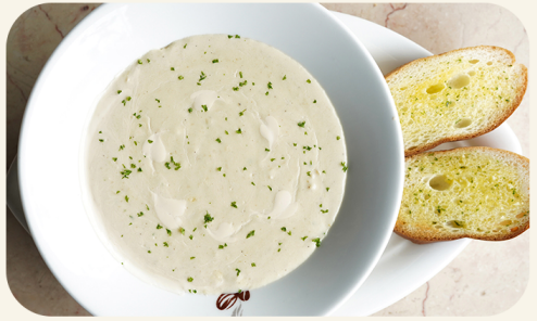 CREAM OF CHICKEN SOUP